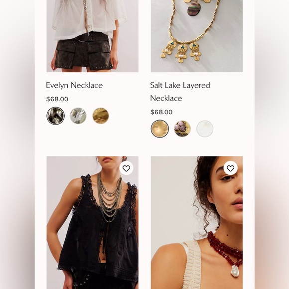 Like new, handcrafted Garnet boho necklace - Picture 6 of 10